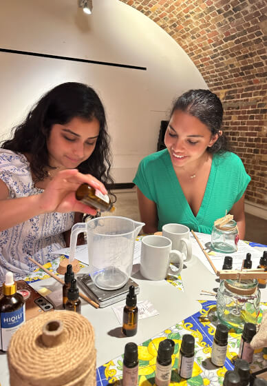 Candle Making Class in Mayfair