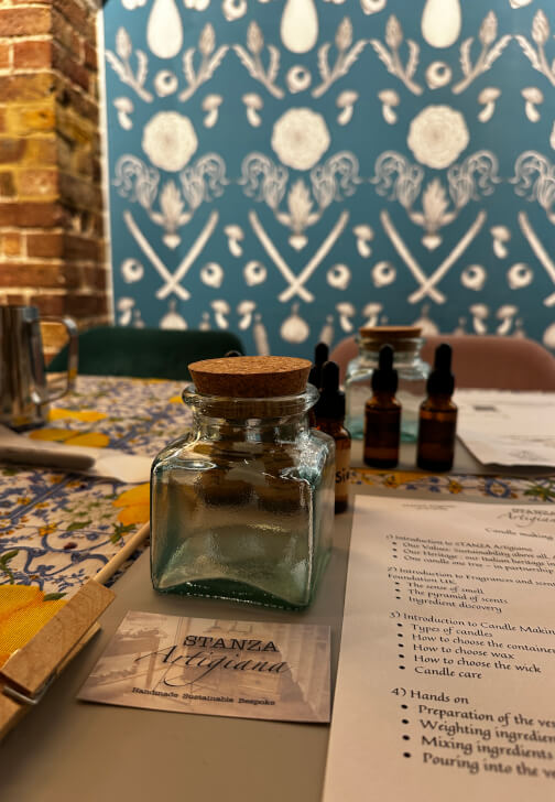 Candle Making Class in Mayfair