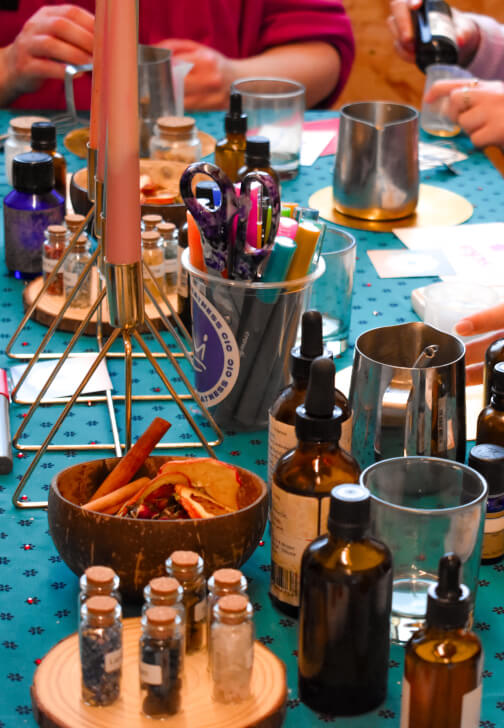 Candle Making Class: Magick, Affirmations and Crystal Work