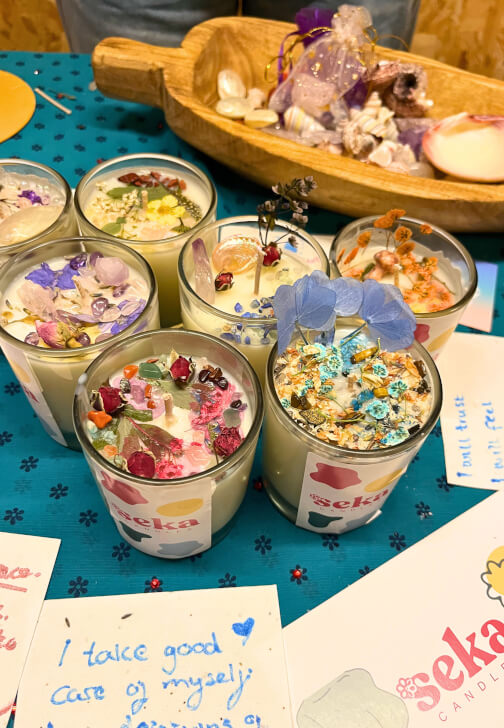Candle Making Class: Magick, Affirmations and Crystal Work