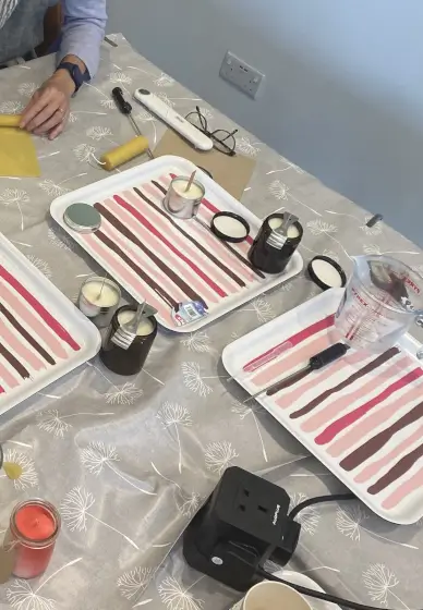 Candle Making Workshop with Afternoon Tea