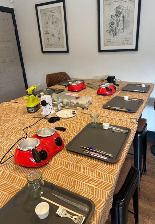 Candle Making Workshop with Afternoon Tea
