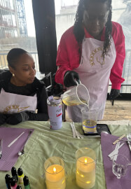Candle Making Workshop with Caribbean Lunch