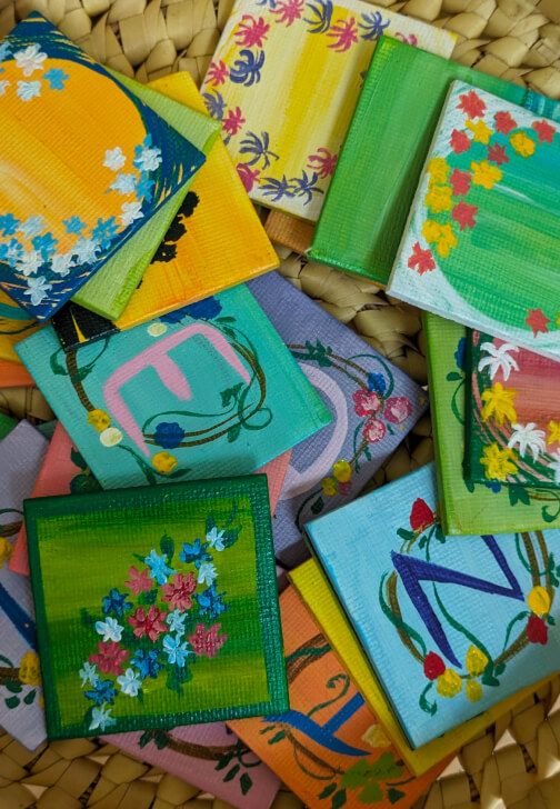 Canvas Magnet Painting Workshop
