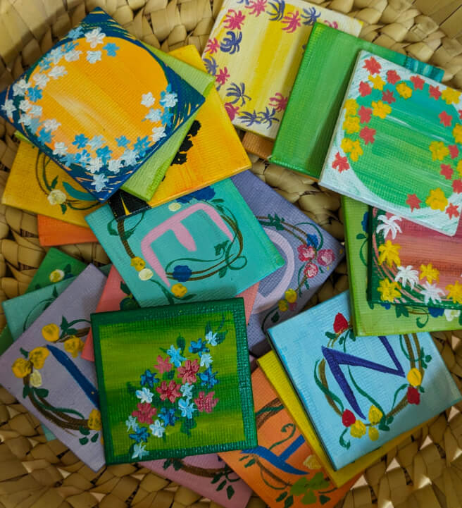 Canvas Magnet Painting Workshop