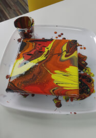 Canvas Paint Pouring Fluid Art Workshop