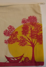 Canvas Pouch Painting