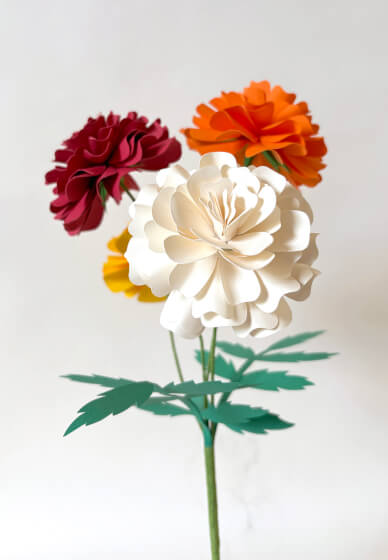 Cardstock Marigold Physical Workshop