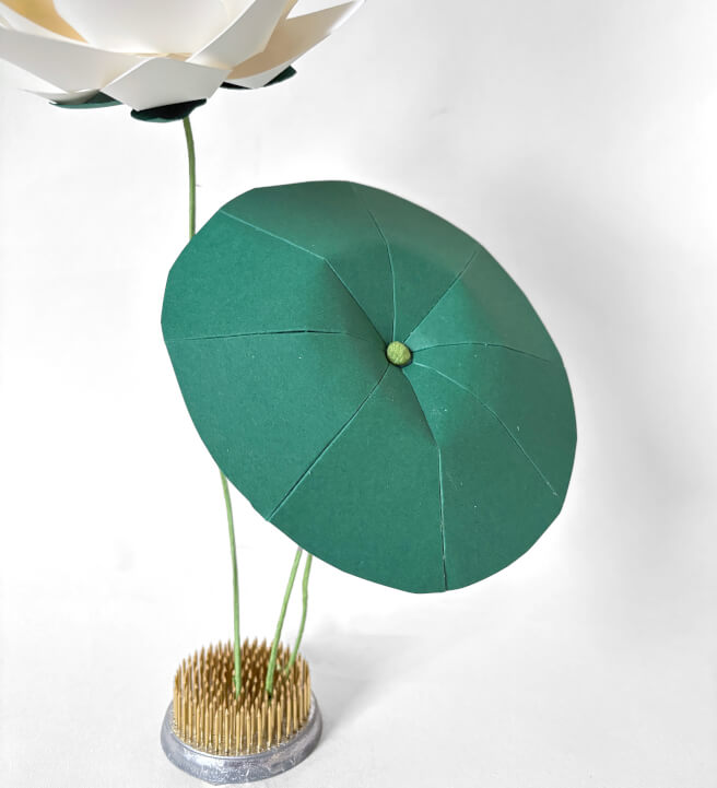 Cardstock White Lotus Physical Workshop