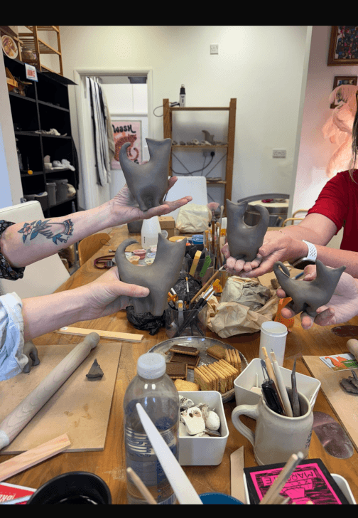 Ceramic Cat Workshop