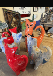 Ceramic Cat Workshop