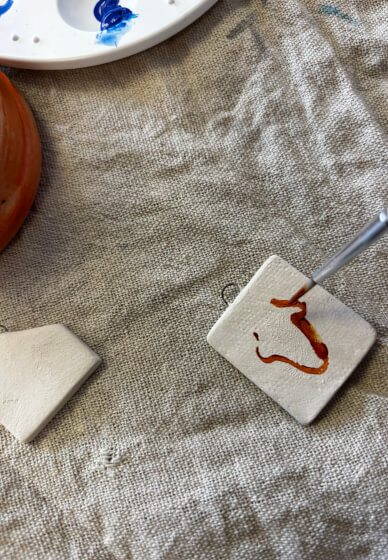 Ceramic Charm Painting Workshop