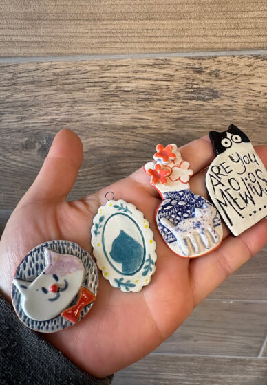 Ceramic Charms and Jewellery Workshop
