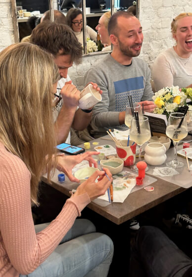Ceramic Painting Workshop: Matcha Set