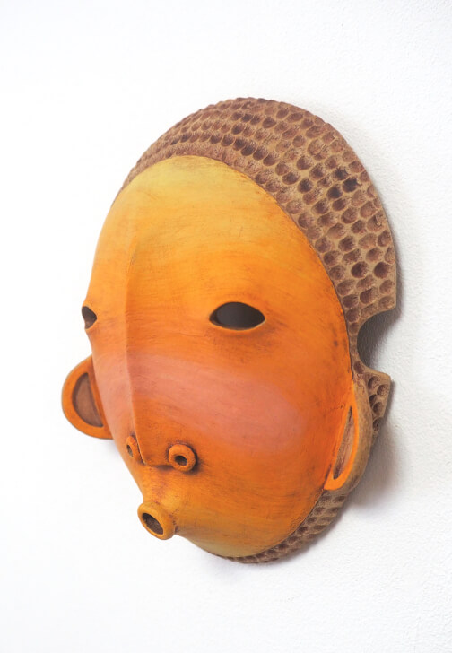 Ceramic Wall Mask with Sgraffito Decoration Workshop