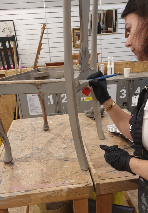 Chair Upcycling Workshop: Painting and Upholstery