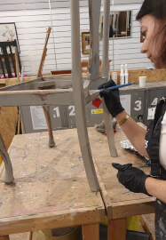 Chair Upcycling Workshop: Painting and Upholstery