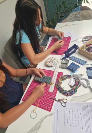 Children - Beginners Sashiko Summer Course