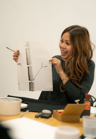 Children's Sumi-e Workshop: Japanese Ink Painting