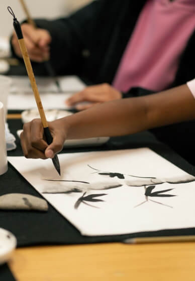 Children's Sumi-e Workshop: Japanese Ink Painting