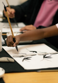 Children's Sumi-e Workshop: Japanese Ink Painting