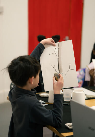 Children's Sumi-e Workshop: Japanese Ink Painting