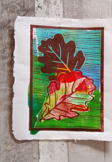 Chine Collé Lino Printing Workshop