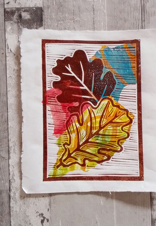 Chine Collé Lino Printing Workshop
