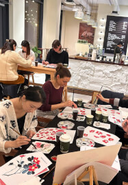 Chinese Ink Painting Workshop - Pomegranate Flower