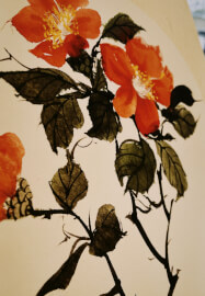 Chinese Ink Painting Workshop - Pomegranate Flower