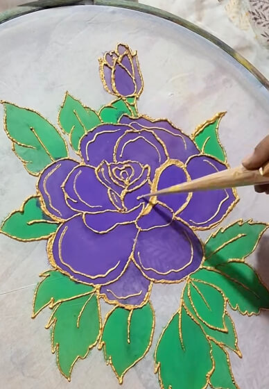 Chinese Silk Fan Painting Workshop