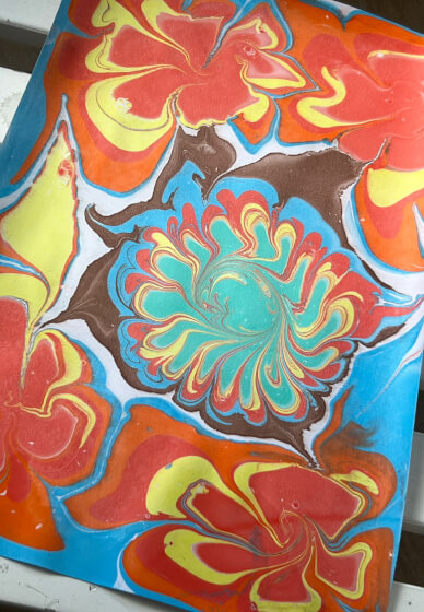 Chinese Water Marbling Workshop