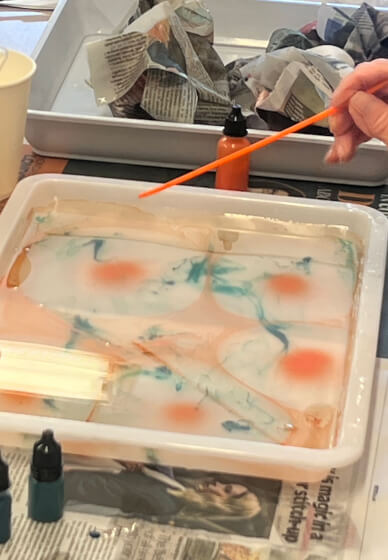 Chinese Water Marbling Workshop