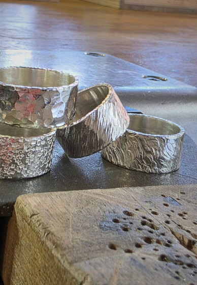 Chunky Silver Ring Making Workshop