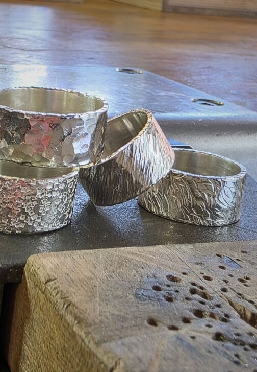 Chunky Silver Ring Making Workshop