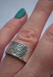 Chunky Silver Ring Making Workshop
