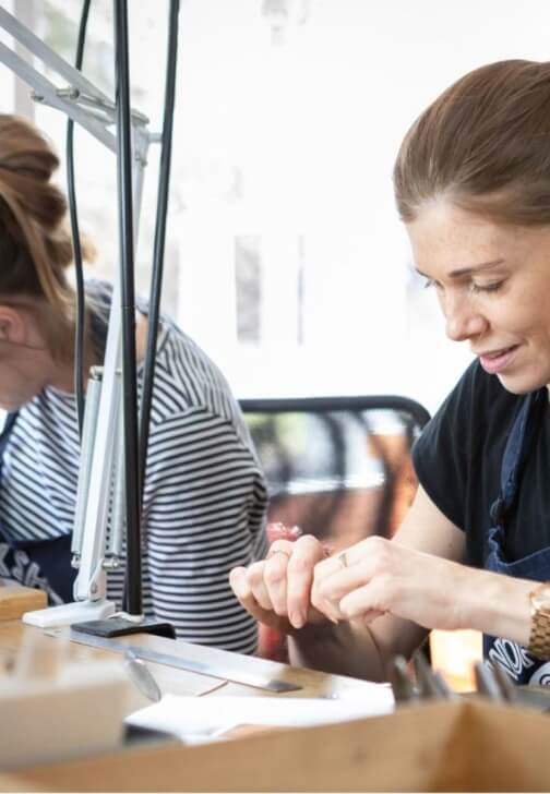 Chunky Silver Ring Making Workshop