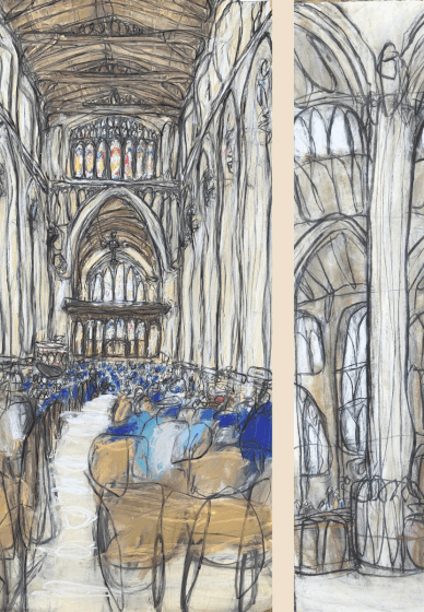 Church Views: Drawing and Painting Cirencester Church