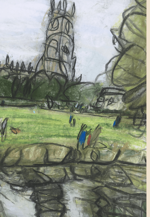 Church Views: Drawing and Painting Cirencester Church