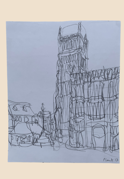 Church Views: Drawing and Painting Cirencester Church