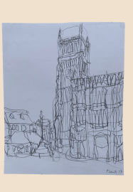 Church Views: Drawing and Painting Cirencester Church