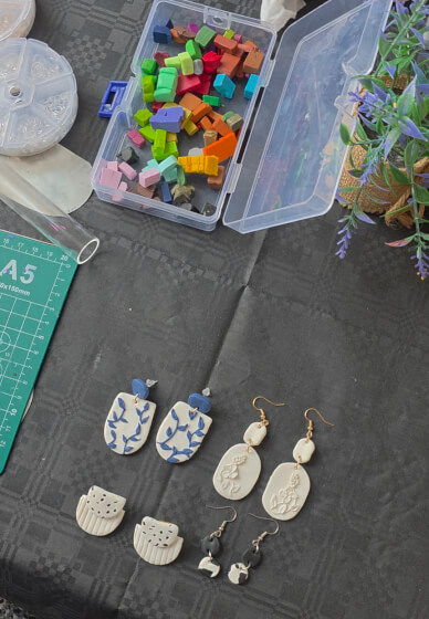 Clay Earring Making Class