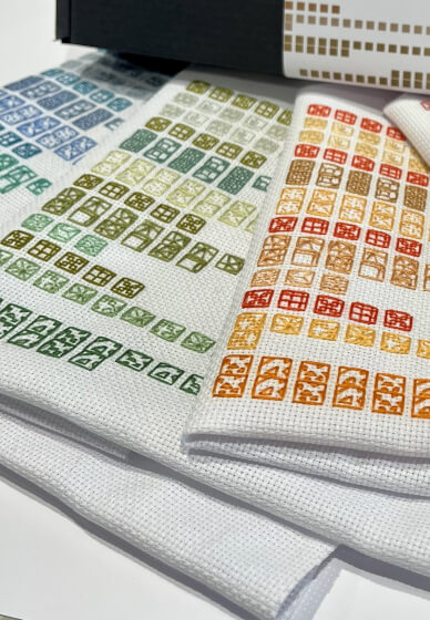 Coded Embroidery Kit - Effervescent