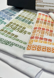 Coded Embroidery Kit - Effervescent