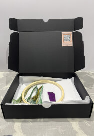 Coded Embroidery Kit - Effervescent