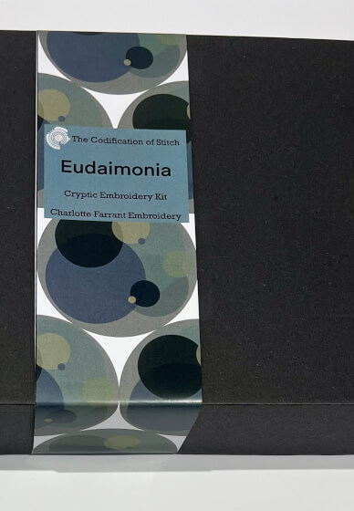 Coded Embroidery Kit - Eudaimonia