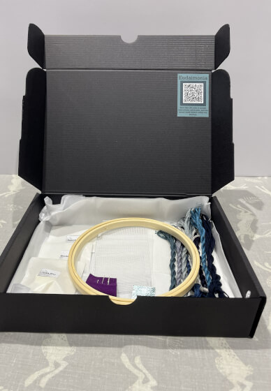 Coded Embroidery Kit - Eudaimonia