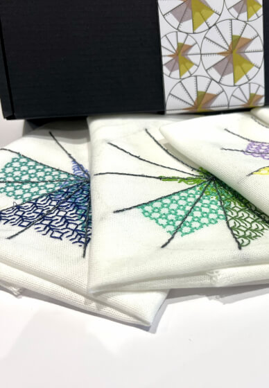 Coded Embroidery Kit - No Beauty Without Inteligence