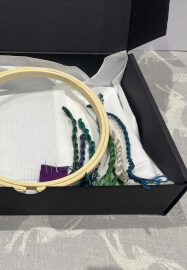 Coded Embroidery Kit - No Beauty Without Inteligence