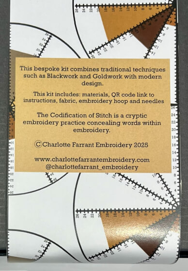 Coded Embroidery Kit - Resilient